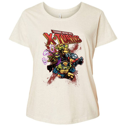 Ladies Curvy Jersey - Z9WSYDL5 - Natural Heather - 8