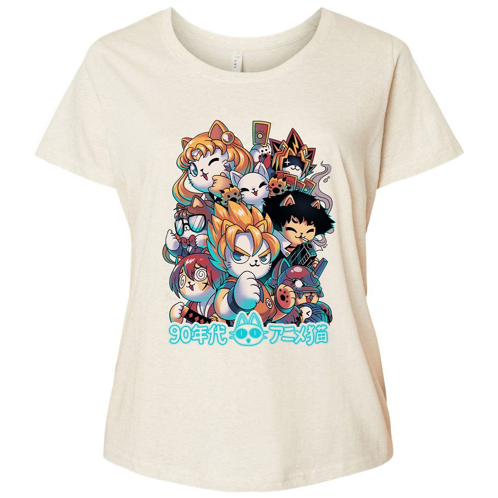 Ladies Curvy Jersey - PY3XSULE - Natural Heather - 8