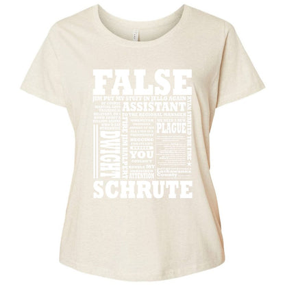 Ladies Curvy Jersey - 7WPLWAEK - Natural Heather - 8