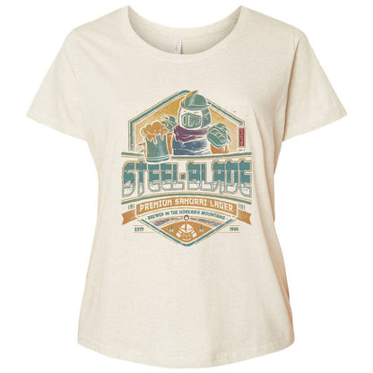 Ladies Curvy Jersey - TQV63DVP - Natural Heather - 8