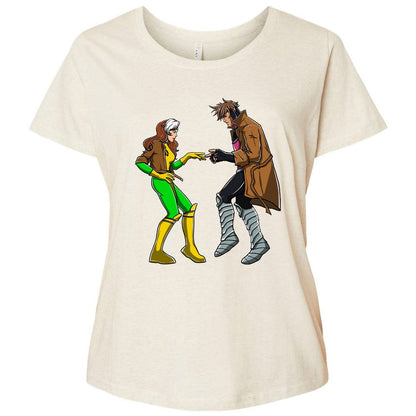 Ladies Curvy Jersey - MV5Z2LJX - Natural Heather - 8