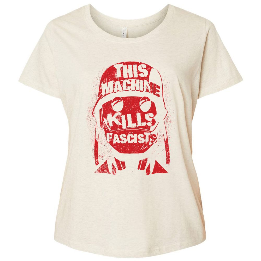 Ladies Curvy Jersey - 45N9NL97 - Natural Heather - 8