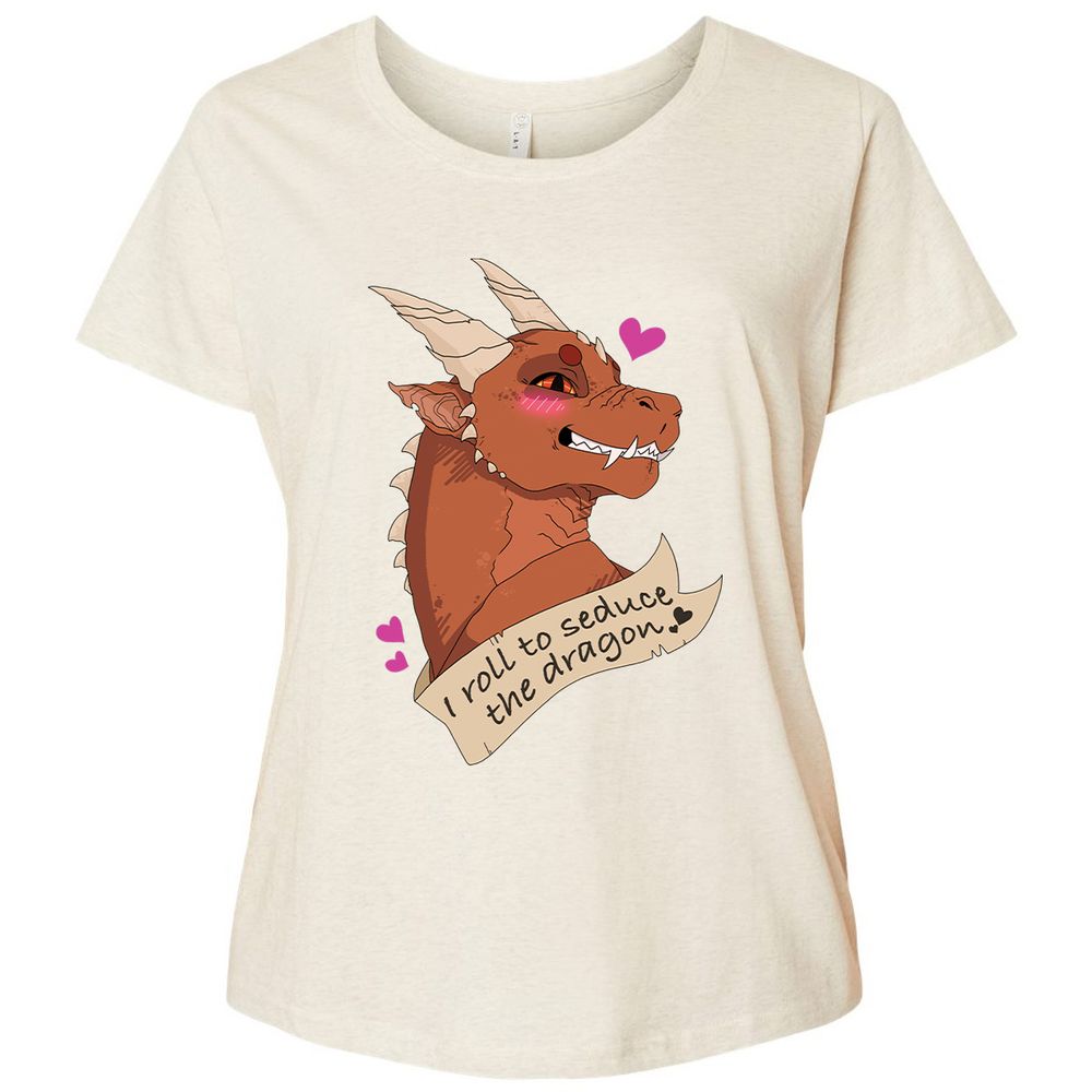 Ladies Curvy Jersey - T4HAEV5T - Natural Heather - 8