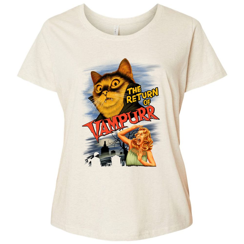 Ladies Curvy Jersey - UFG31FPV - Natural Heather - 8