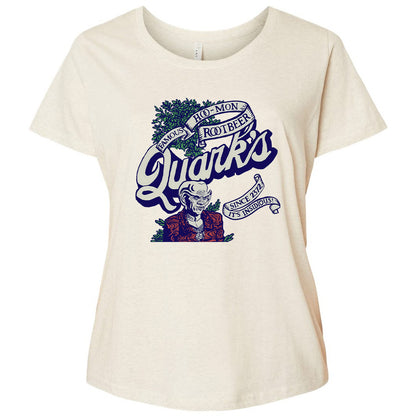 Ladies Curvy Jersey - 8CEZN5KQ - Natural Heather - 8