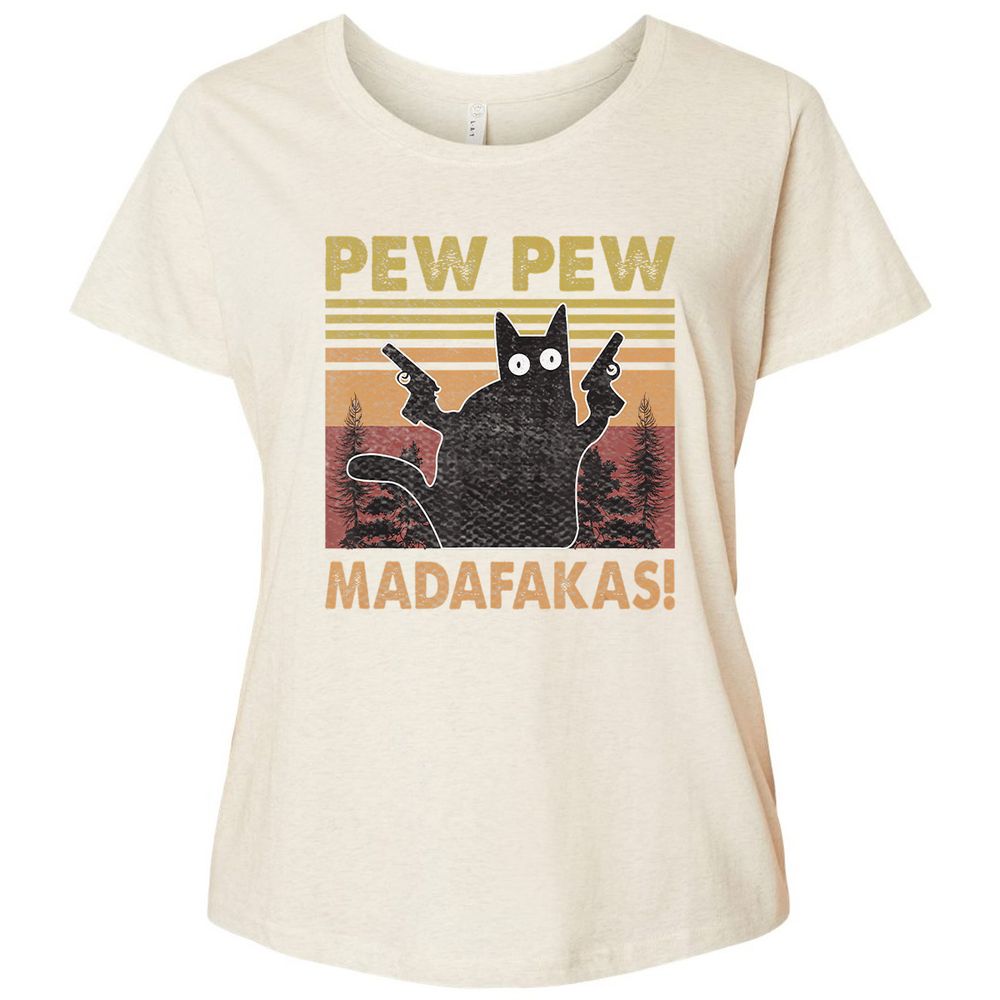 Ladies Curvy Jersey - B1Q1VEAU - Natural Heather - 8