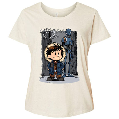 Ladies Curvy Jersey - RURYCZ3S - Natural Heather - 8