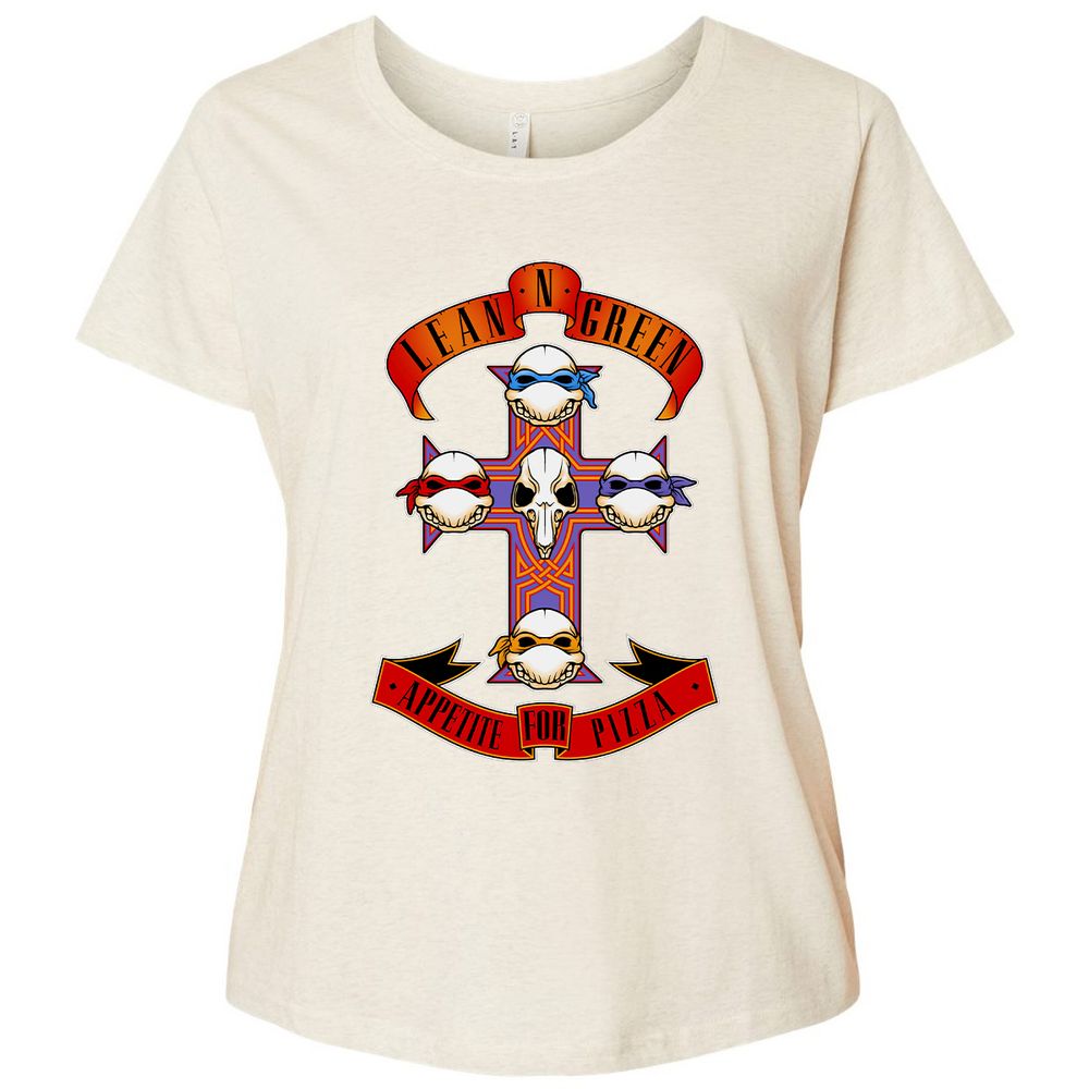 Ladies Curvy Jersey - NXLVQ37C - Natural Heather - 8