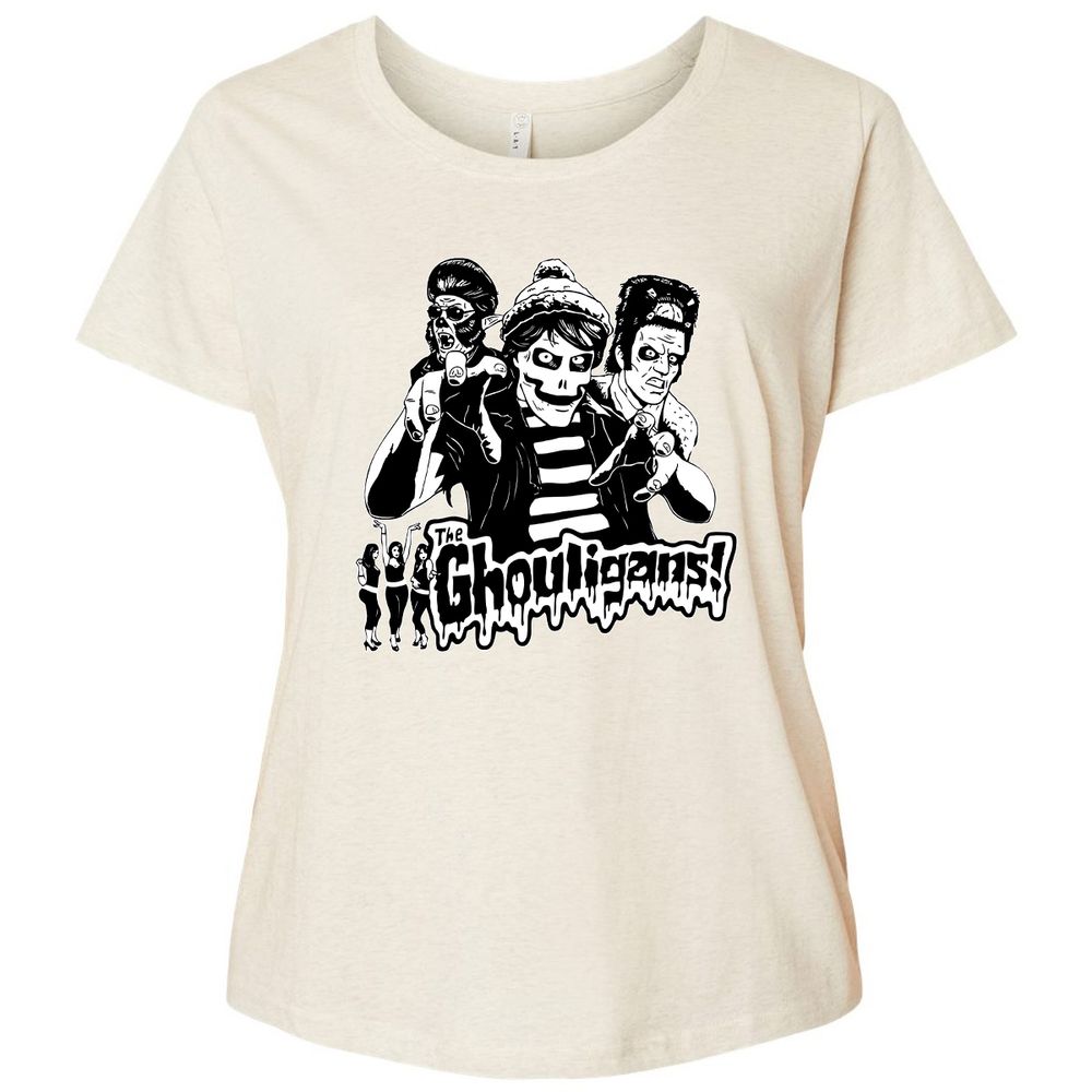 Ladies Curvy Jersey - 9XLLMSTQ - Natural Heather - 8