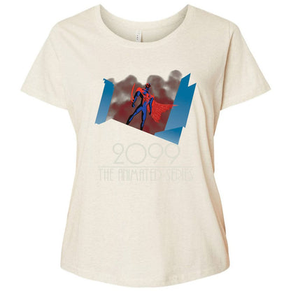 Ladies Curvy Jersey - LDX3CB1Q - Natural Heather - 8