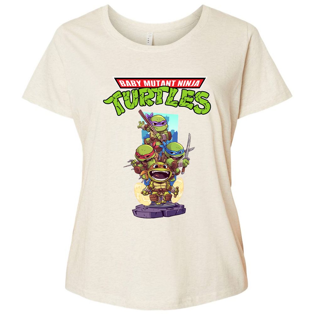 Ladies Curvy Jersey - LKPVLN9S - Natural Heather - 8