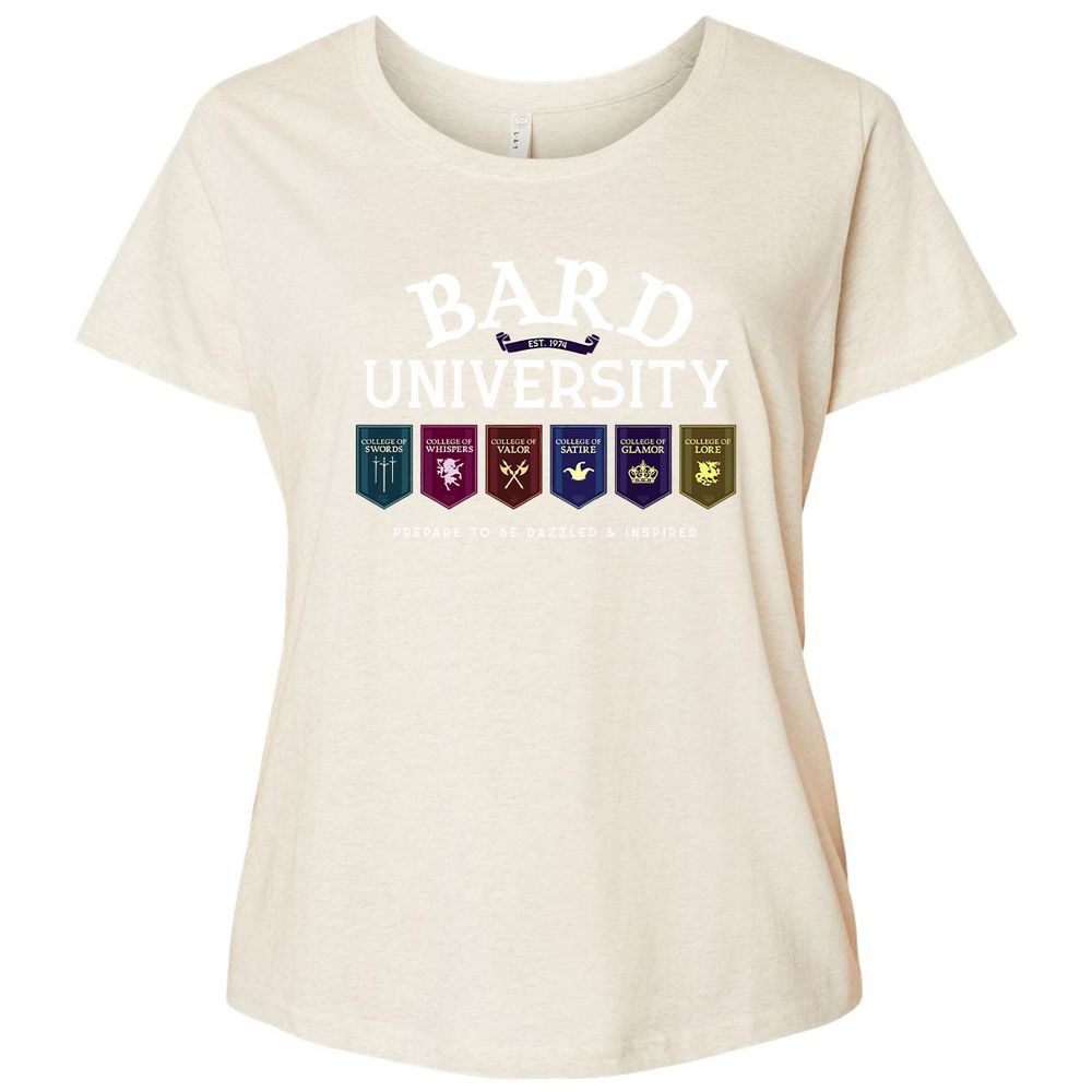 Ladies Curvy Jersey - 5A4ME94U - Natural Heather - 8