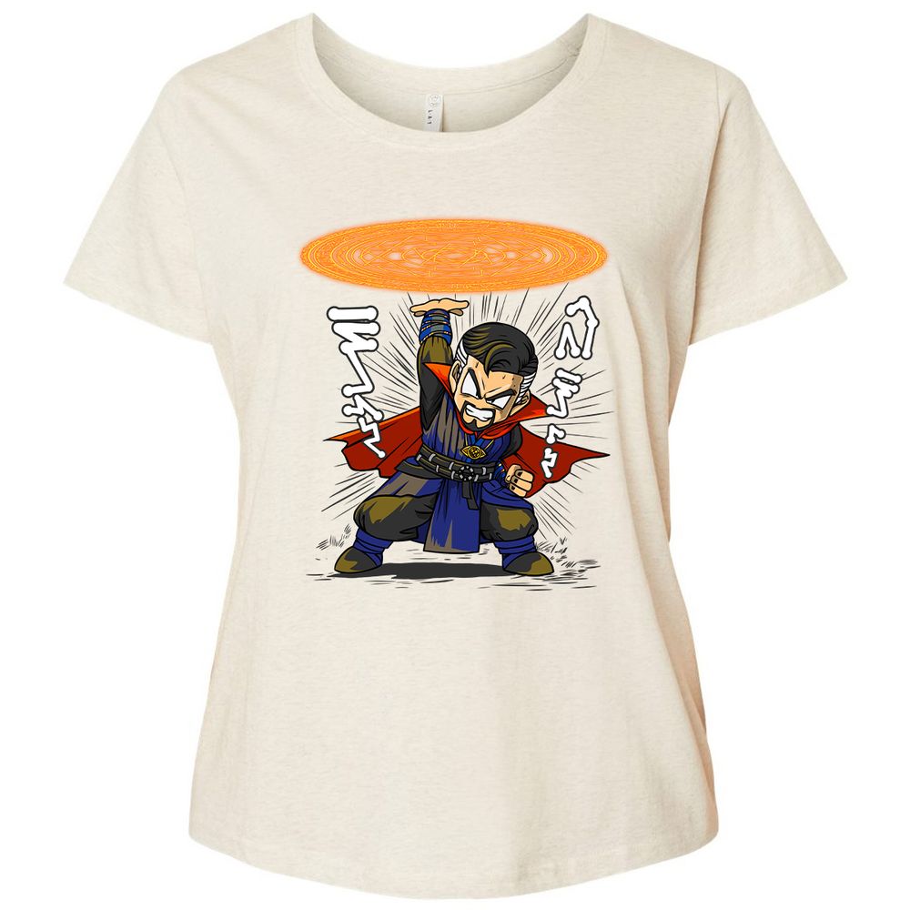 Ladies Curvy Jersey - XVGP48XG - Natural Heather - 8