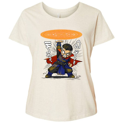 Ladies Curvy Jersey - XVGP48XG - Natural Heather - 8