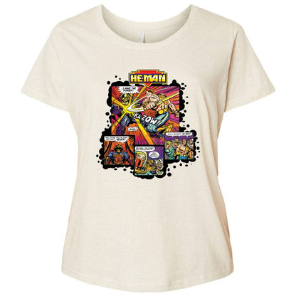 Ladies Curvy Jersey - KUCX6S4Y - Natural Heather - 8