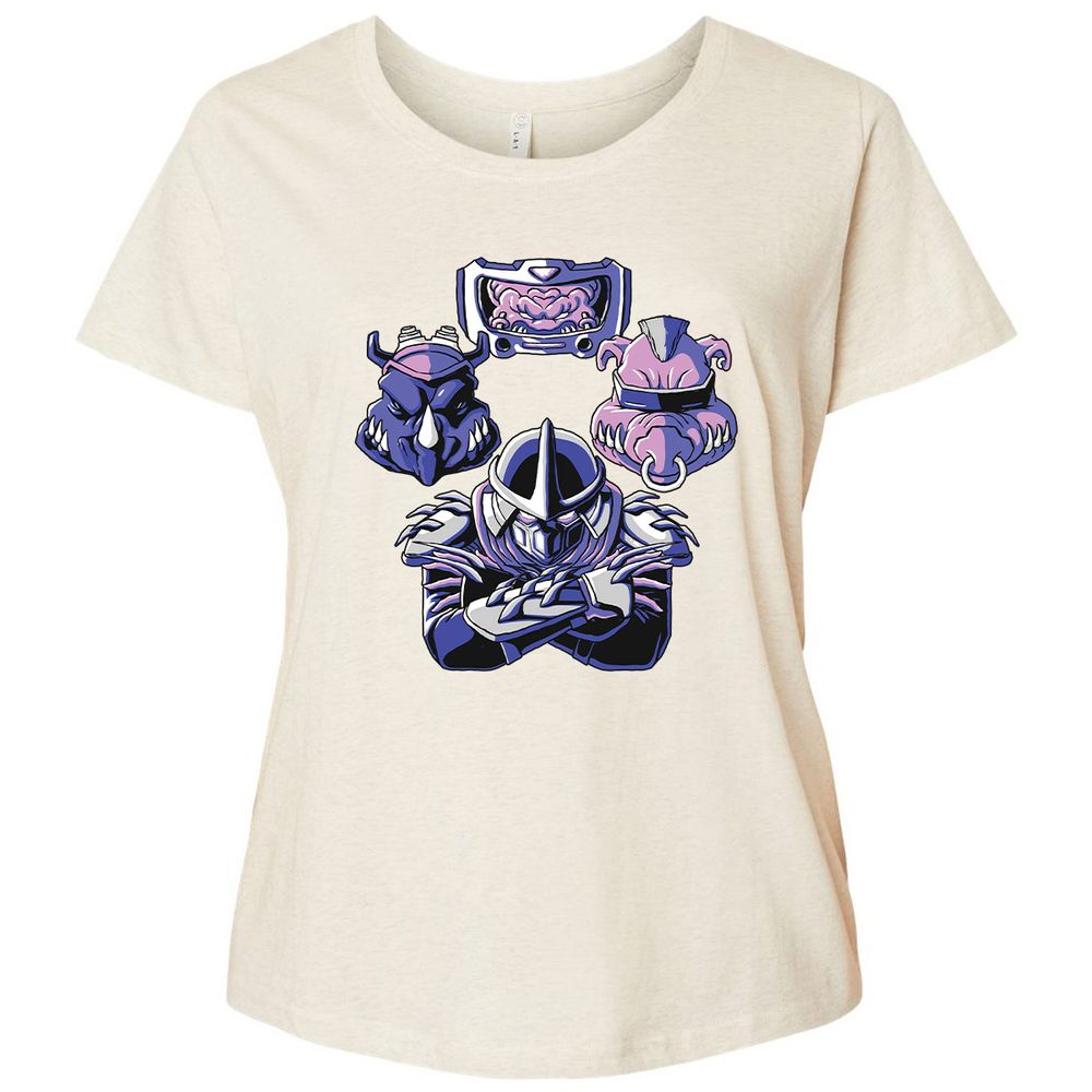 Ladies Curvy Jersey - QLAUA6G2 - Natural Heather - 8