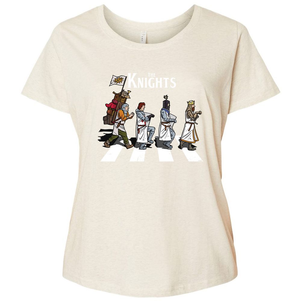 Ladies Curvy Jersey - FQB2WWFB - Natural Heather - 8