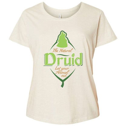 Ladies Curvy Jersey - 1PUWFDK3 - Natural Heather - 8