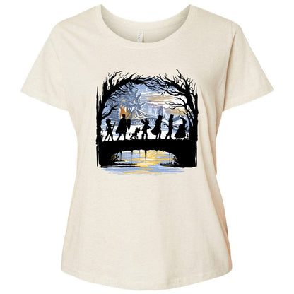 Ladies Curvy Jersey - M9FAH614 - Natural Heather - 8