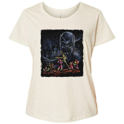 Ladies Curvy Jersey - 483KA5ZR - Natural Heather - 8