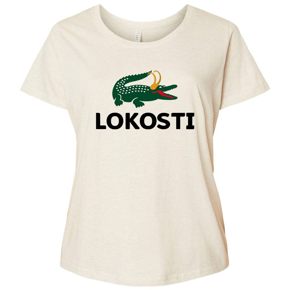 Ladies Curvy Jersey - UBZMNYLQ - Natural Heather - 8