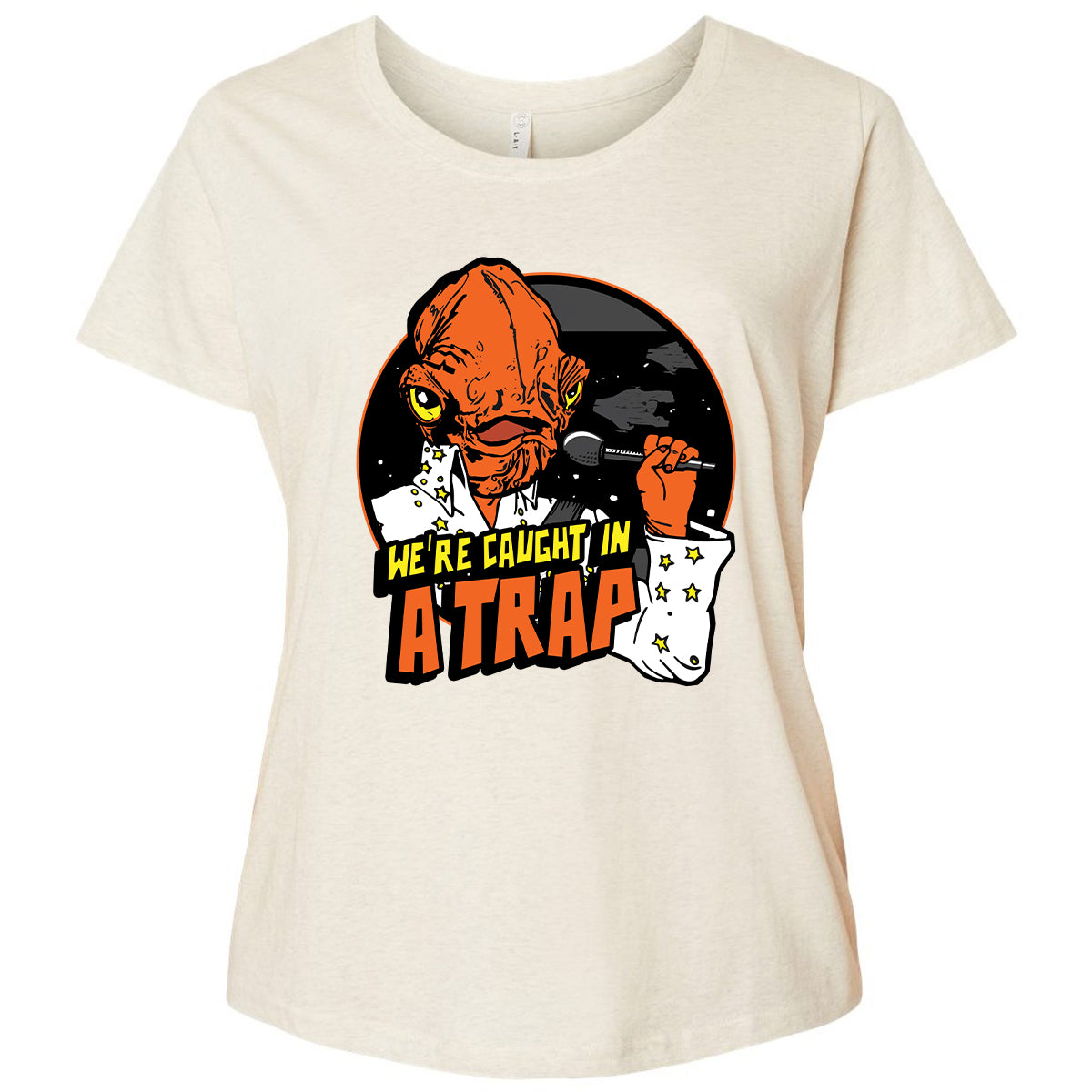 Ladies Curvy Jersey - 2686UUCC - Natural Heather - 8