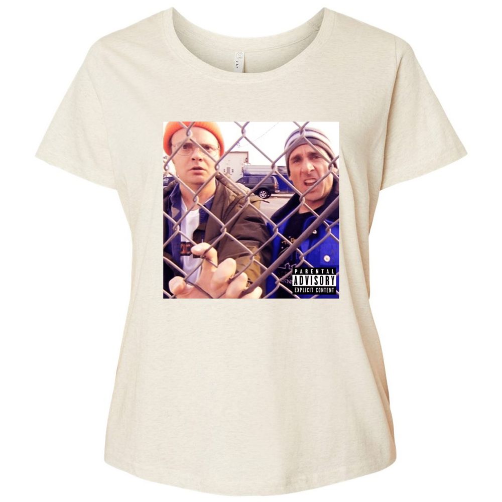 Ladies Curvy Jersey - AX645B8S - Natural Heather - 8