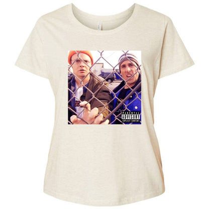 Ladies Curvy Jersey - AX645B8S - Natural Heather - 8