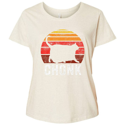 Ladies Curvy Jersey - 9Q3EZ19E - Natural Heather - 8