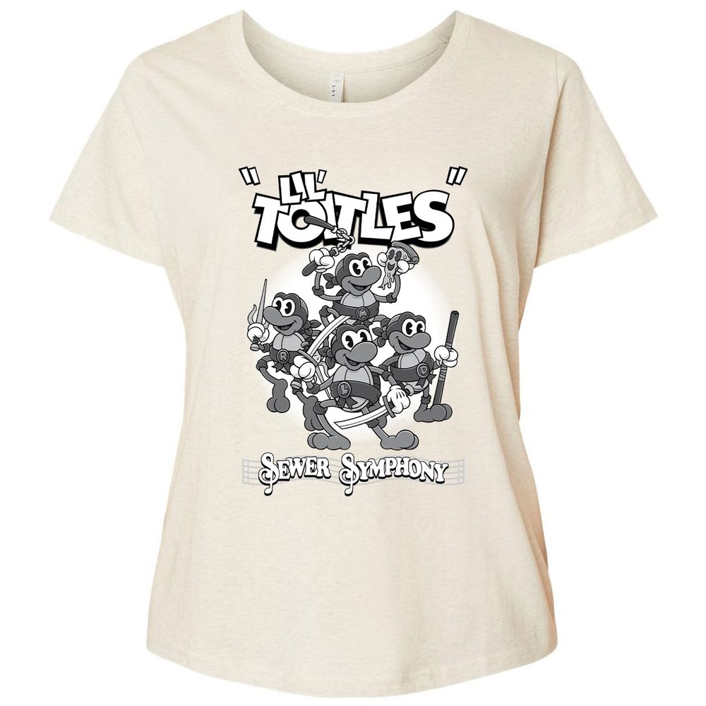 Ladies Curvy Jersey - D29JZ5LL - Natural Heather - 8