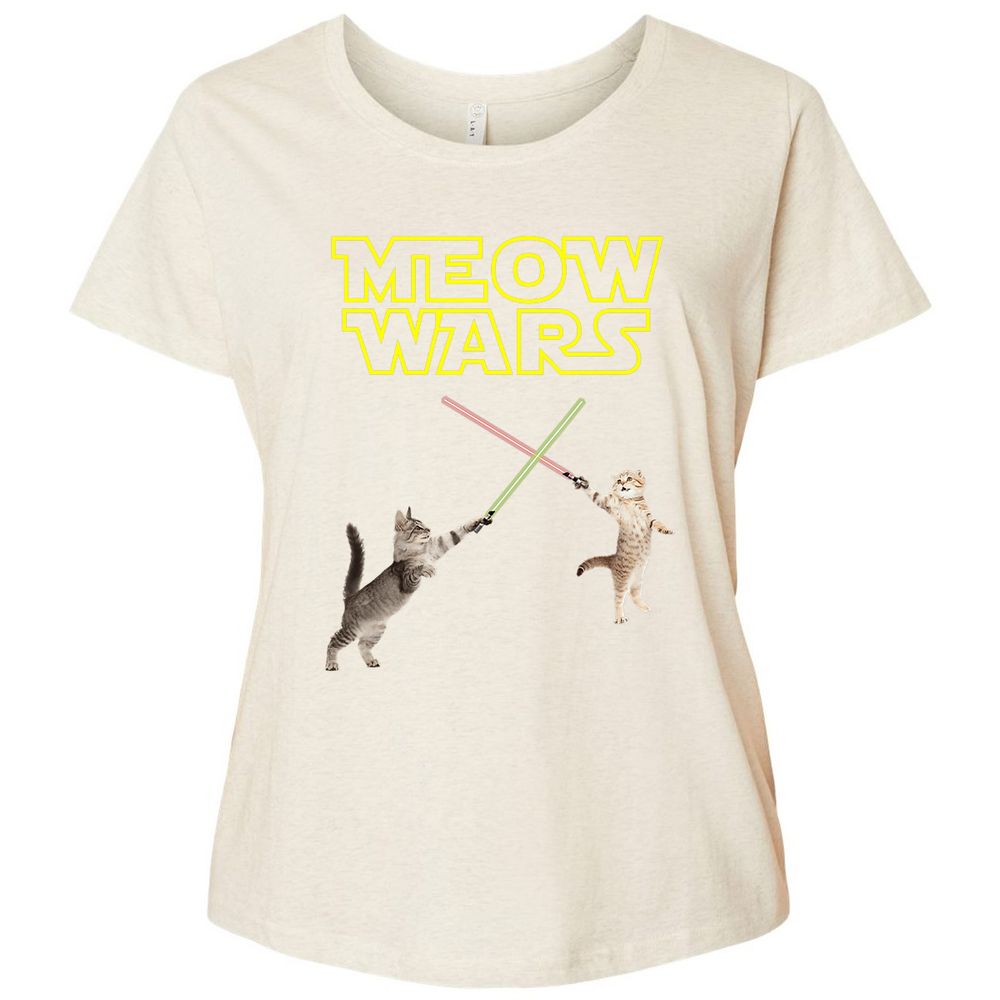 Ladies Curvy Jersey - NMK77QFU - Natural Heather - 8