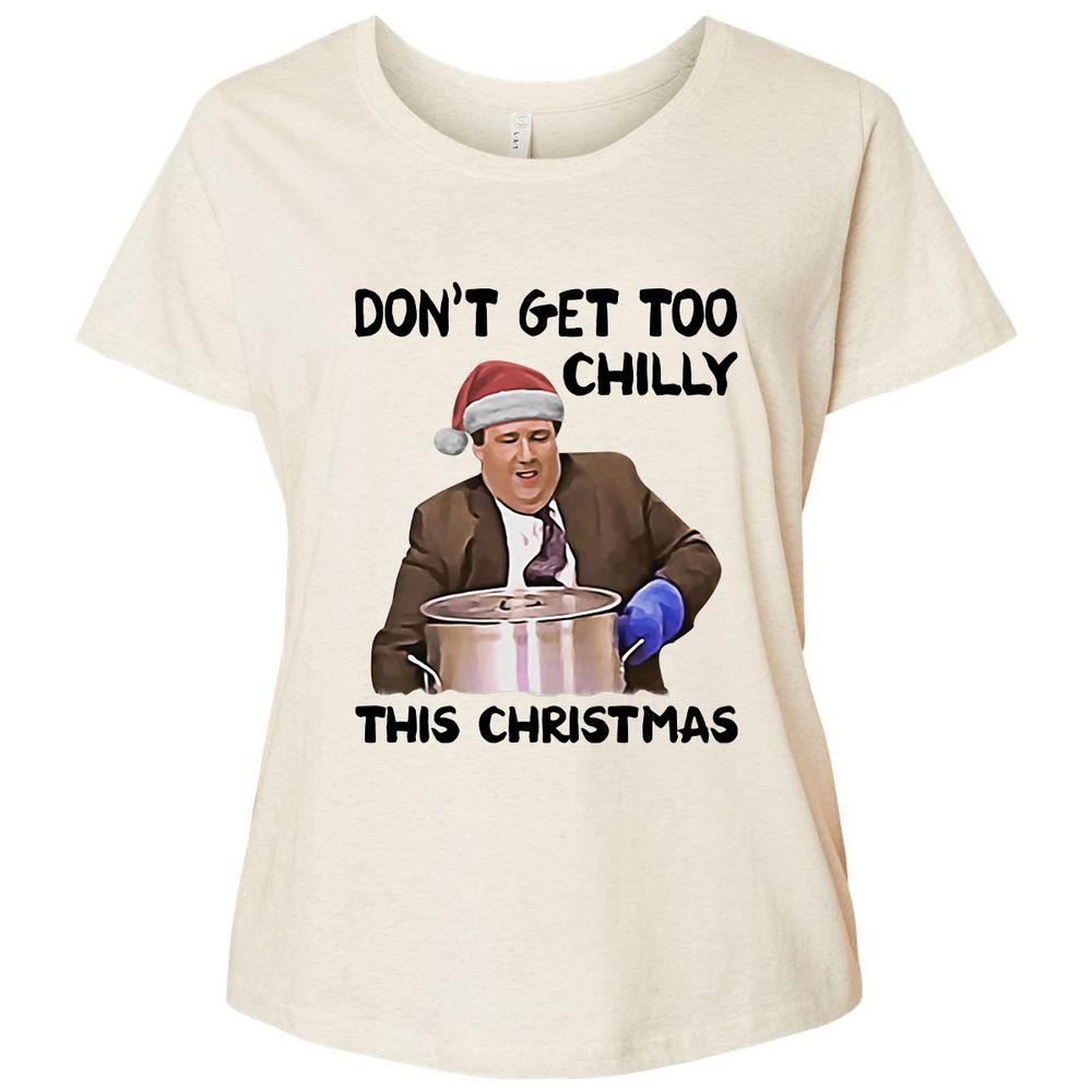 Ladies Curvy Jersey - G52NXZLQ - Natural Heather - 8