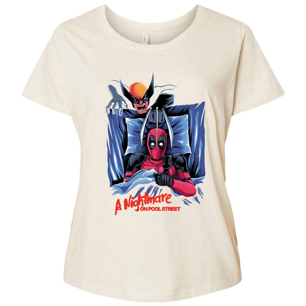 Ladies Curvy Jersey - NBVEWHHF - Natural Heather - 8