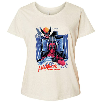 Ladies Curvy Jersey - NBVEWHHF - Natural Heather - 8