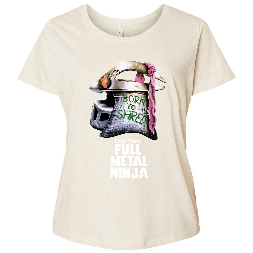 Ladies Curvy Jersey - QNVKTNTC - Natural Heather - 8