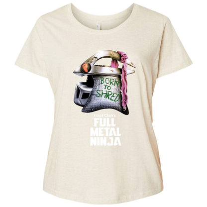 Ladies Curvy Jersey - QNVKTNTC - Natural Heather - 8