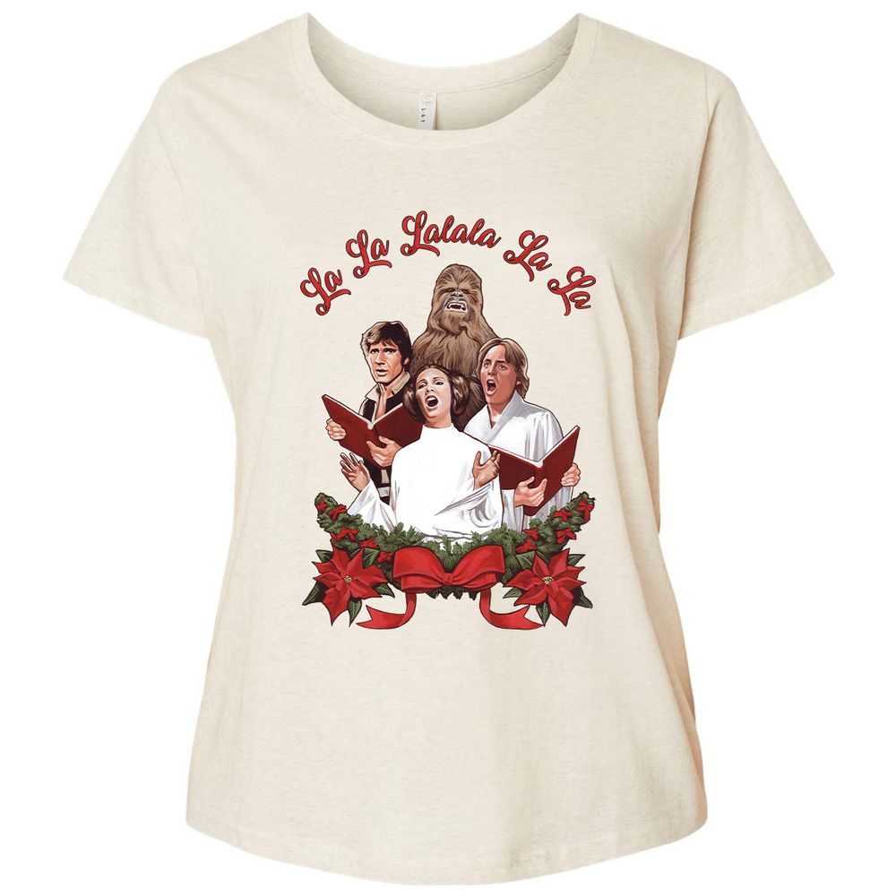 Ladies Curvy Jersey - Y23TKDXD - Natural Heather - 8