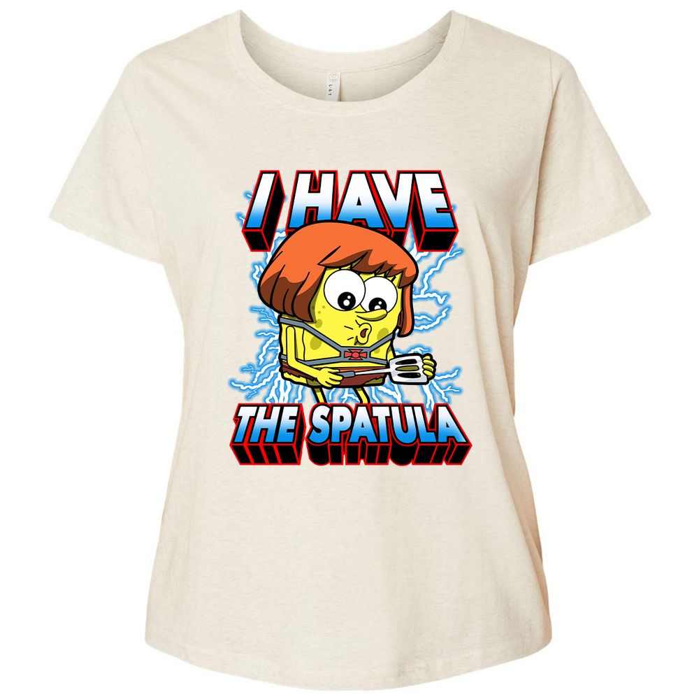 Ladies Curvy Jersey - 851WZPN9 - Natural Heather - 8