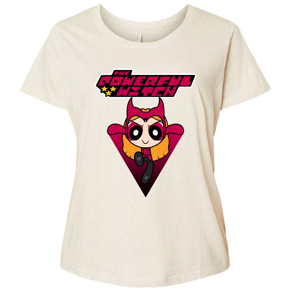 Ladies Curvy Jersey - DNJSGGDP - Natural Heather - 8