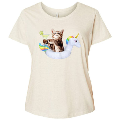 Ladies Curvy Jersey - F17RR4YZ - Natural Heather - 8