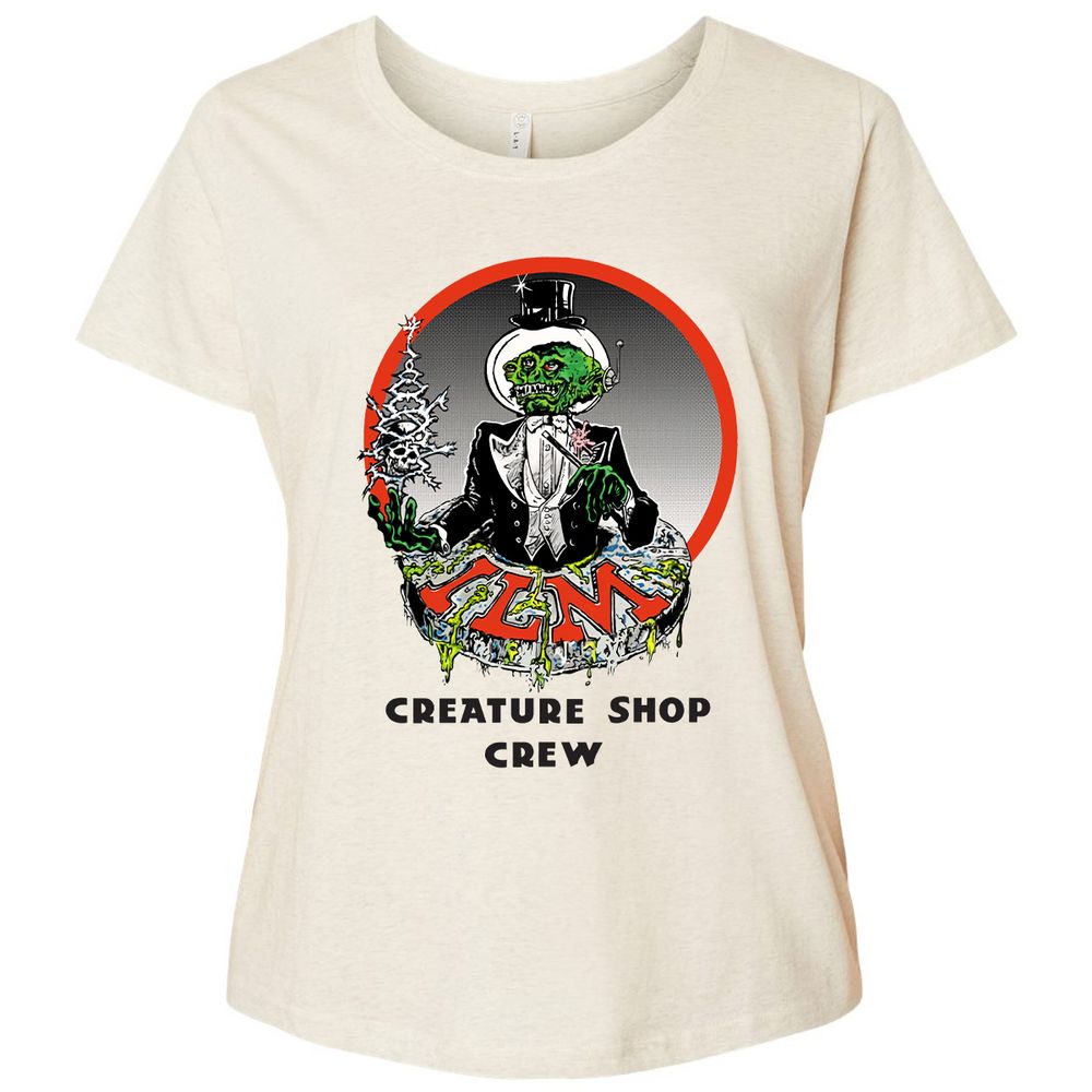 Ladies Curvy Jersey - 774MQM1Y - Natural Heather - 8