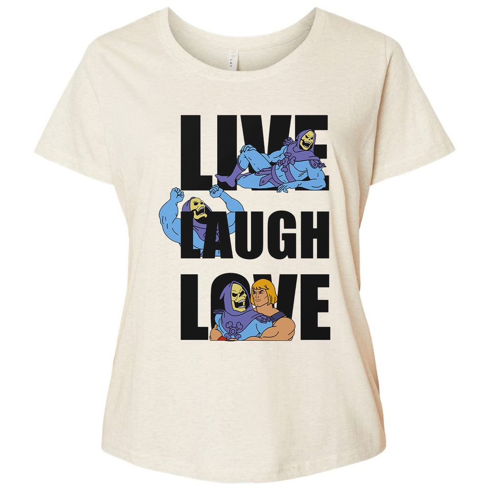 Ladies Curvy Jersey - 4DH5XCLL - Natural Heather - 8