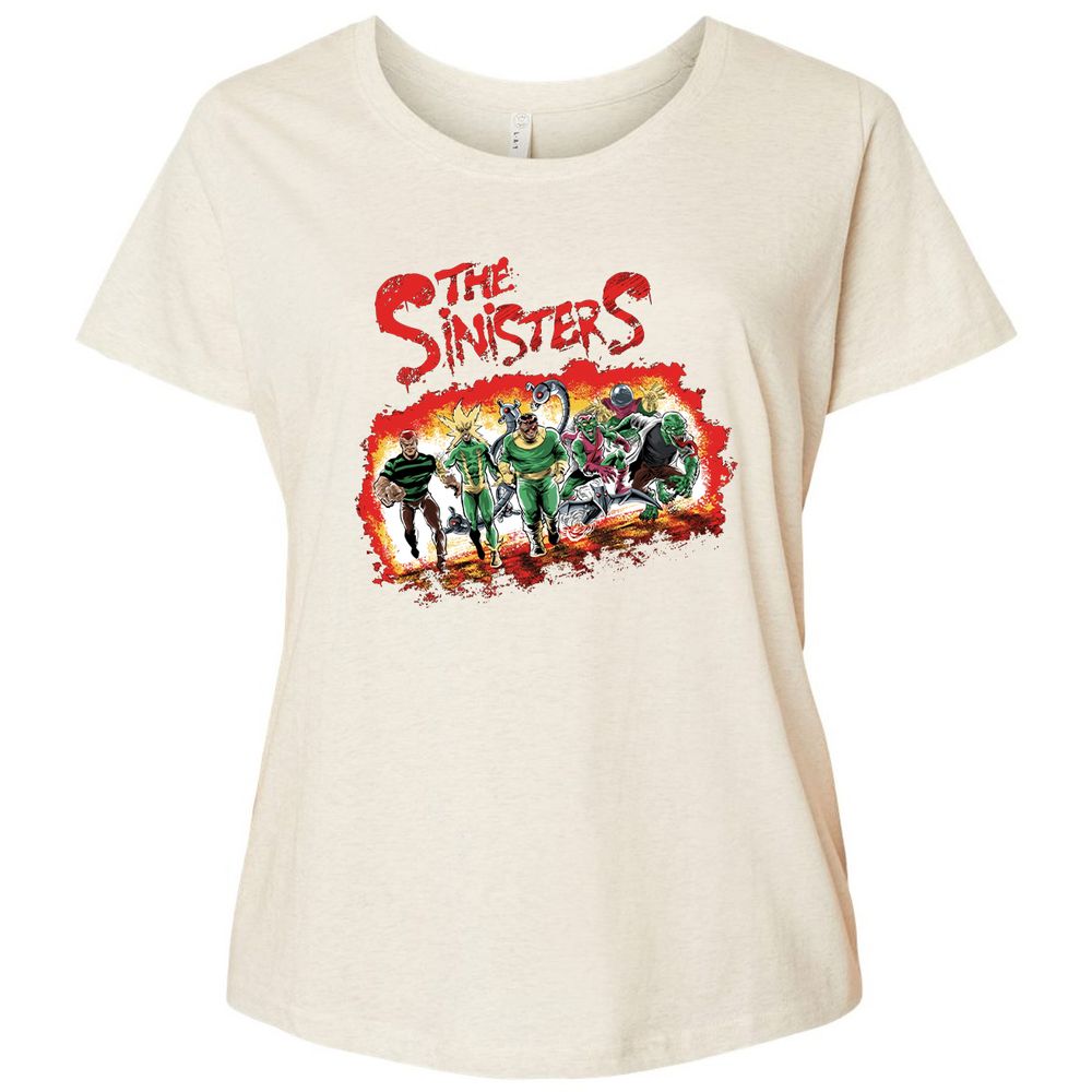 Ladies Curvy Jersey - 1L989C6G - Natural Heather - 8