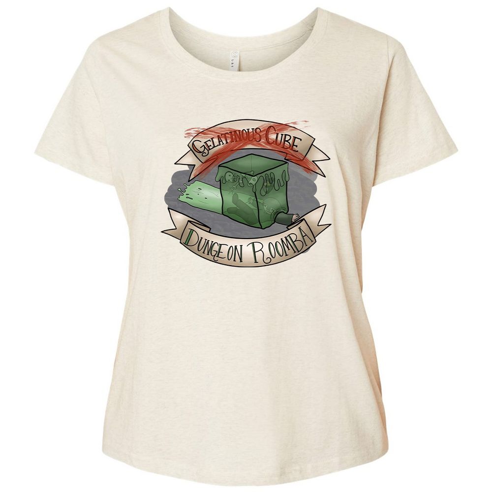 Ladies Curvy Jersey - X9JX851T - Natural Heather - 8