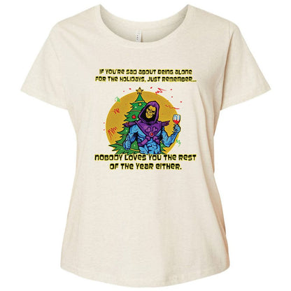 Ladies Curvy Jersey - 5XMB1QEK - Natural Heather - 8