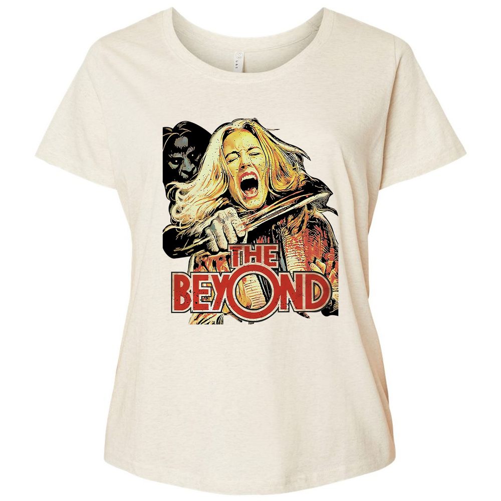 Ladies Curvy Jersey - VGM15N5B - Natural Heather - 8