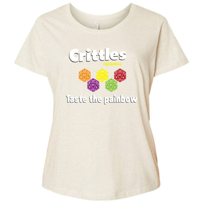 Ladies Curvy Jersey - 8X8JRT3V - Natural Heather - 8