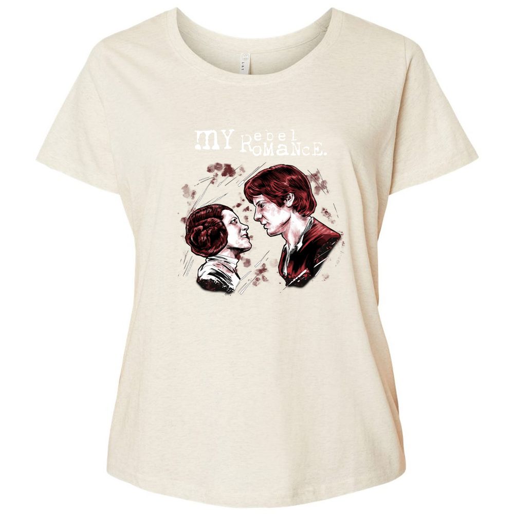 Ladies Curvy Jersey - 3X7XS3XL - Natural Heather - 8