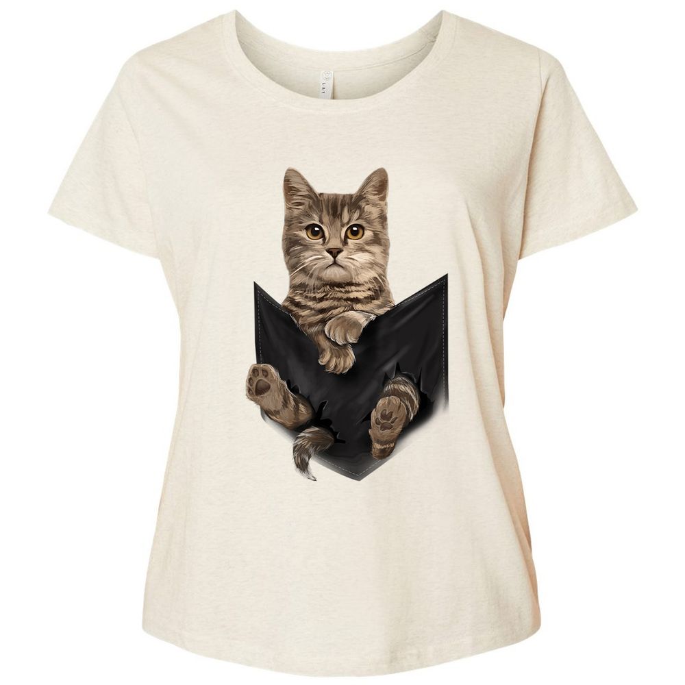 Ladies Curvy Jersey - ZX2FNP2N - Natural Heather - 8