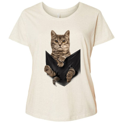 Ladies Curvy Jersey - ZX2FNP2N - Natural Heather - 8